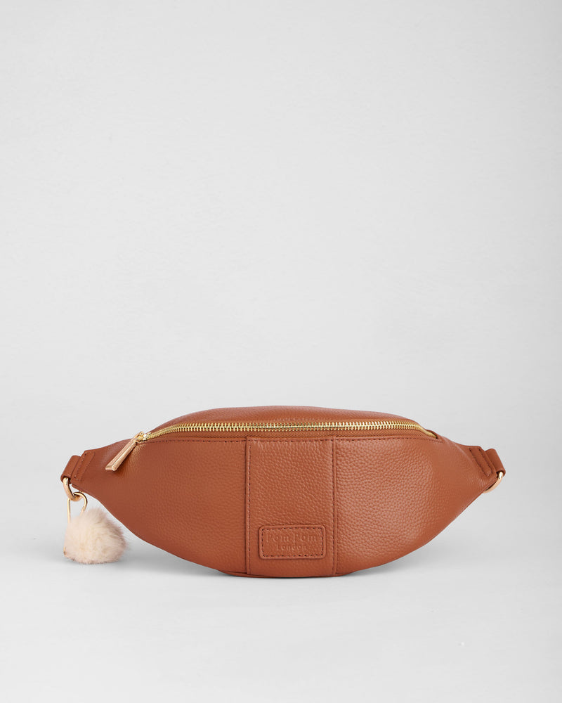 Bum Bag Chestnut-Pom Pom London