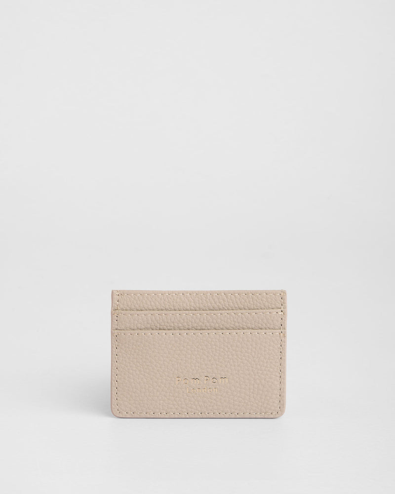 Chelsea Card Holder Stone-Pom Pom London