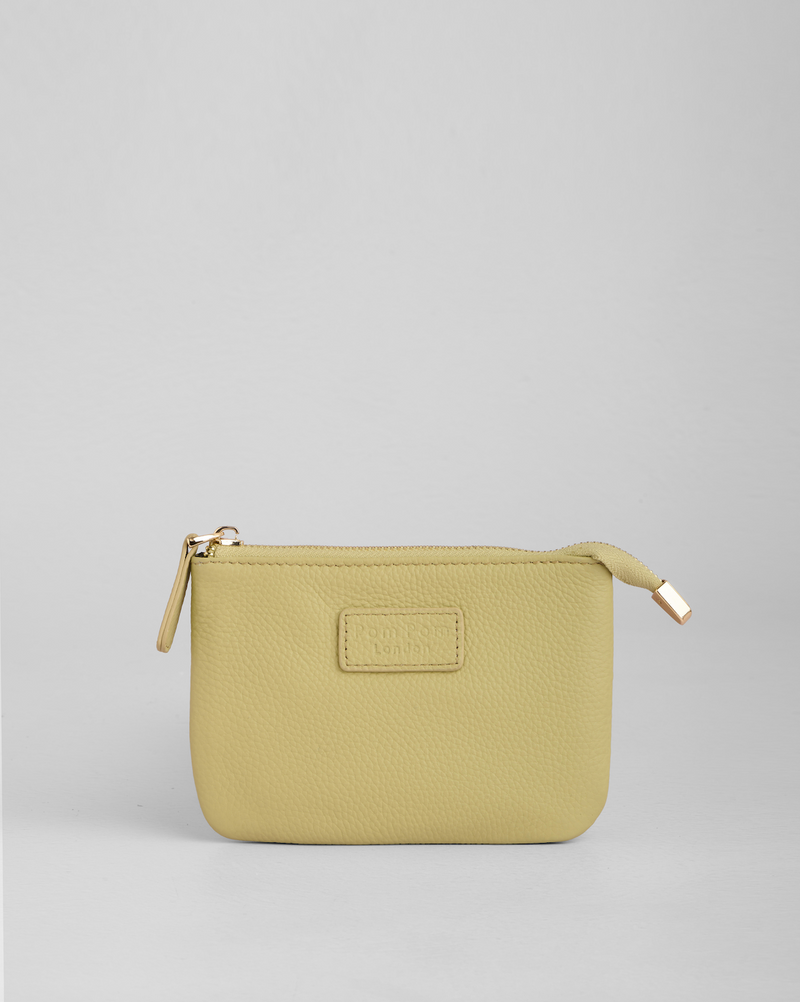 Chelsea Coin Purse Pale Fern | Pom Pom London