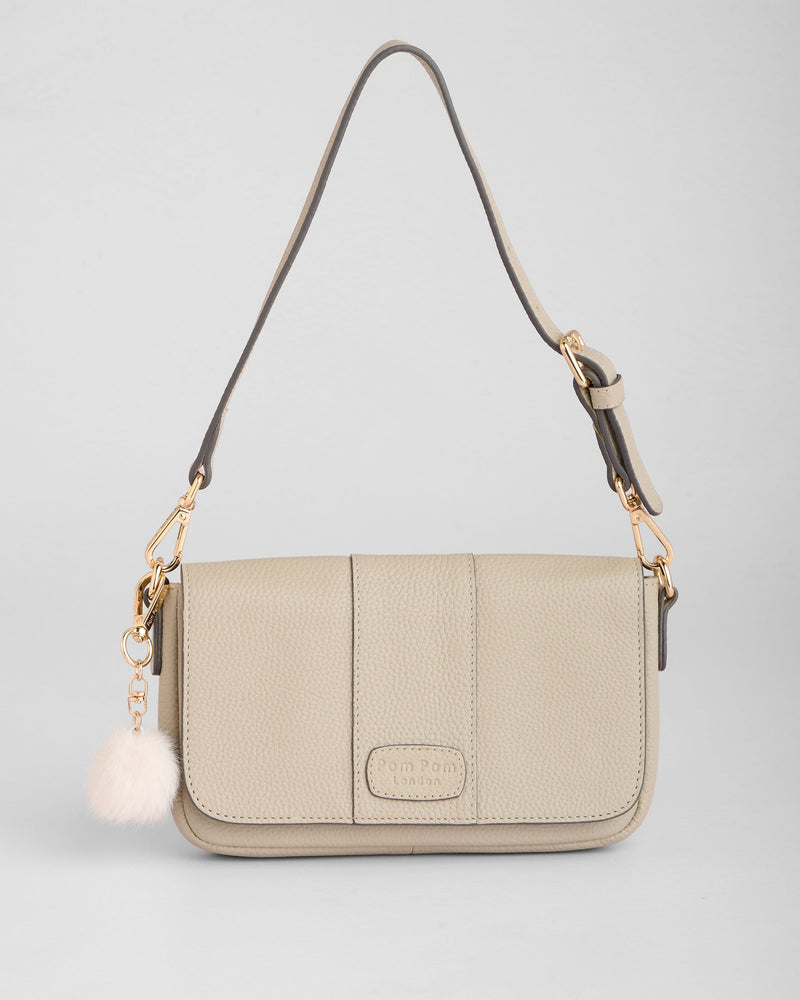 Chelsea Wallet Bag Stone-Pom Pom London