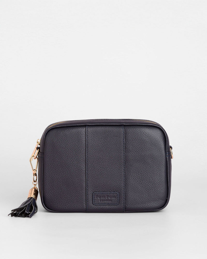 Pom Pom London City Bag Navy-Pom Pom London