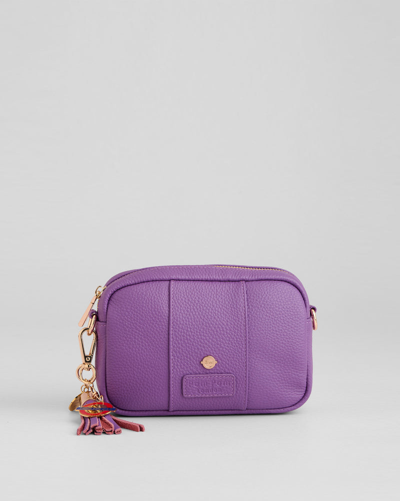 Pom Pom London City MINI Bag Elizabeth Line Purple-Pom Pom London