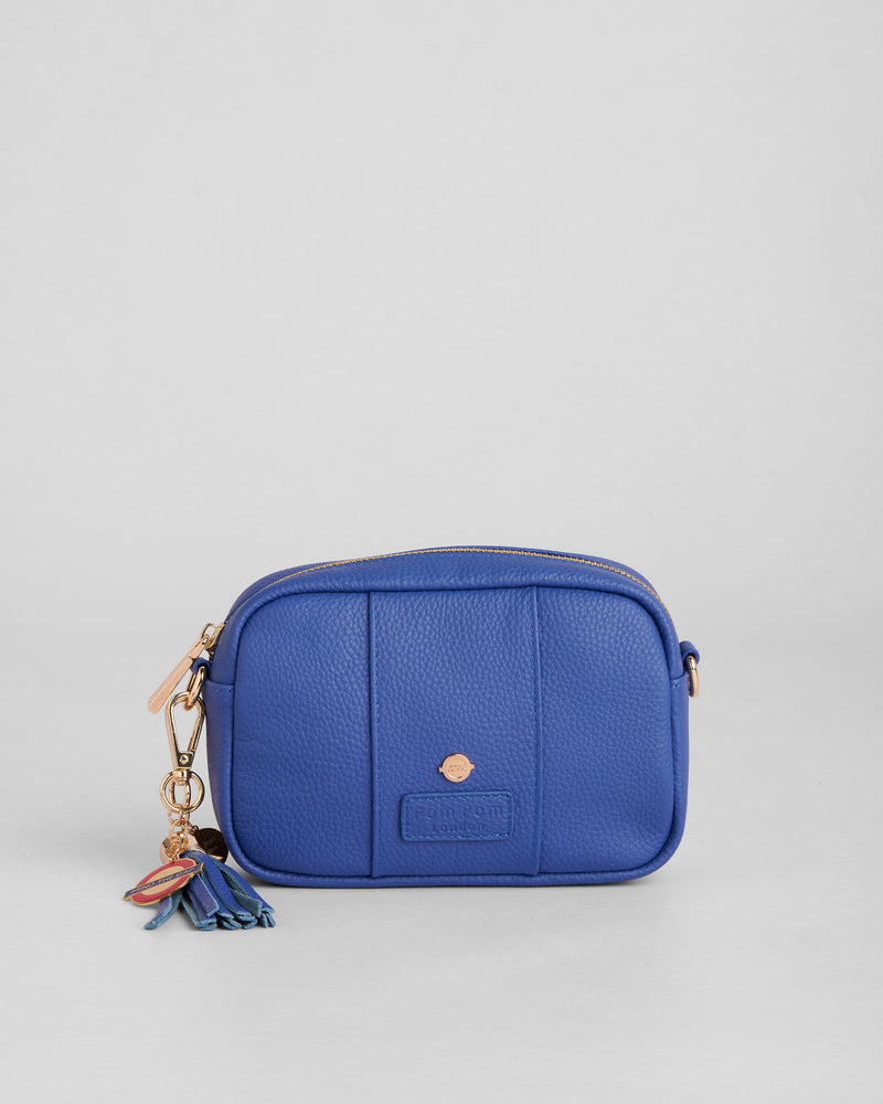 Pom Pom London City MINI Bag Piccadilly Line Blue-Pom Pom London