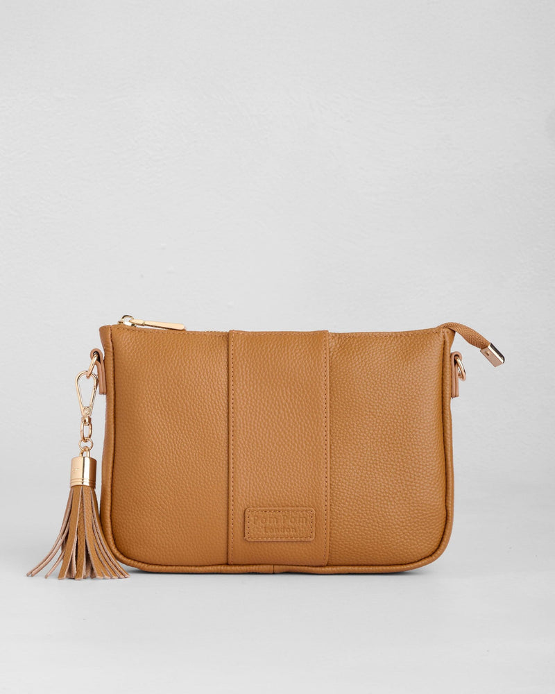 Pom Pom London City Slim Bag Maple-Pom Pom London