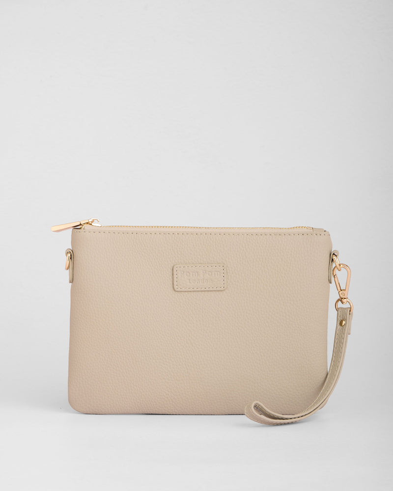 Kensington Bag Stone-Pom Pom London