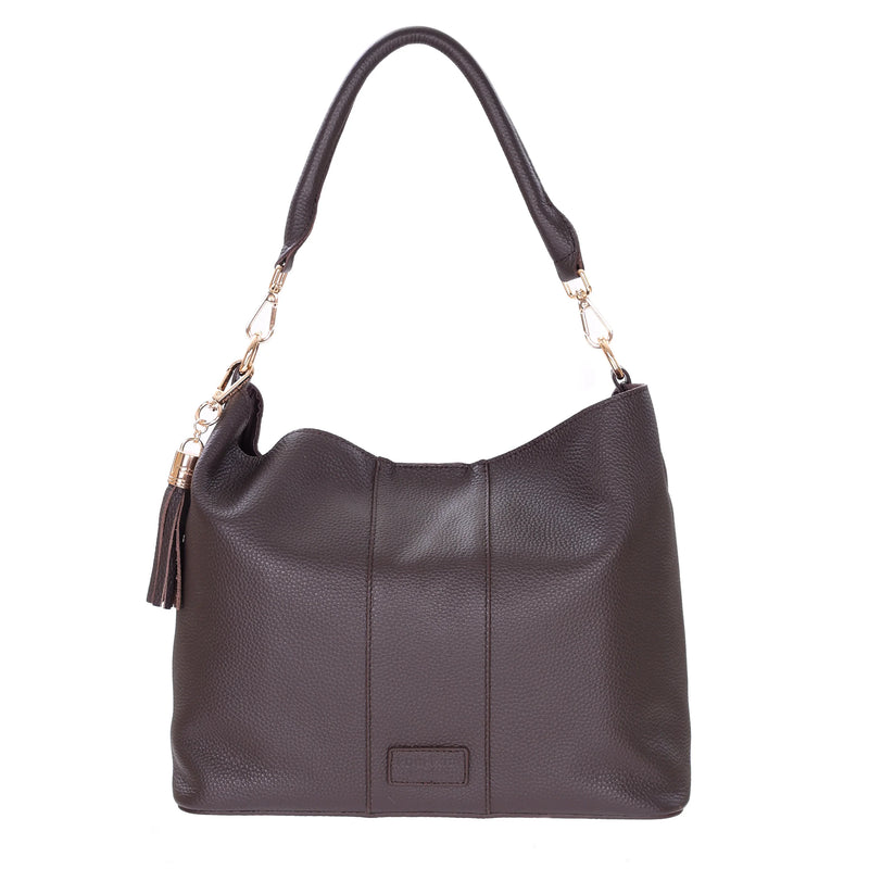 Lambeth Plus Bag Conker-Pom Pom London