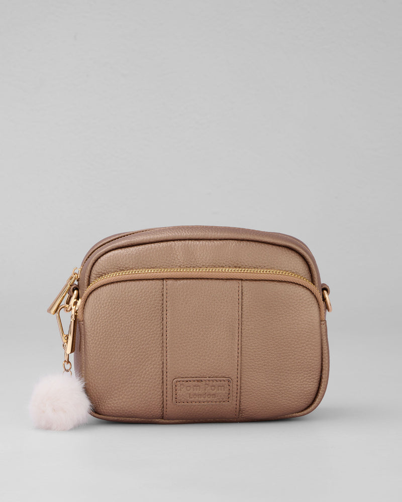 Original Bag Metallic Bronze & Accessories-Pom Pom London