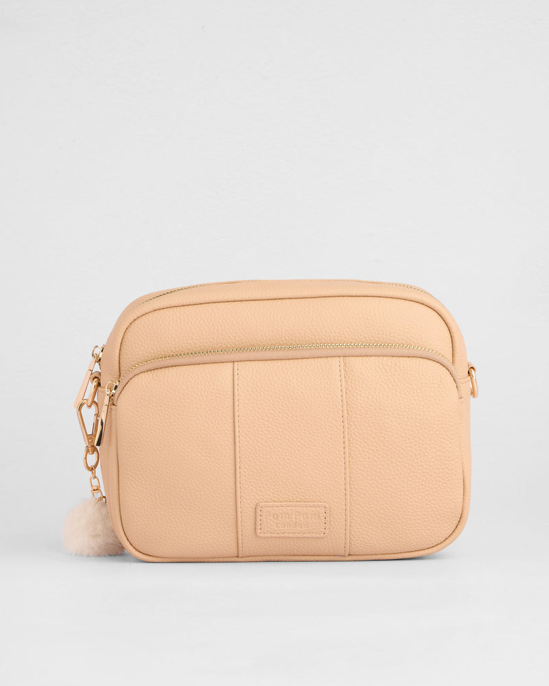 Original Plus Bag Almond Beige & Accessories-Pom Pom London