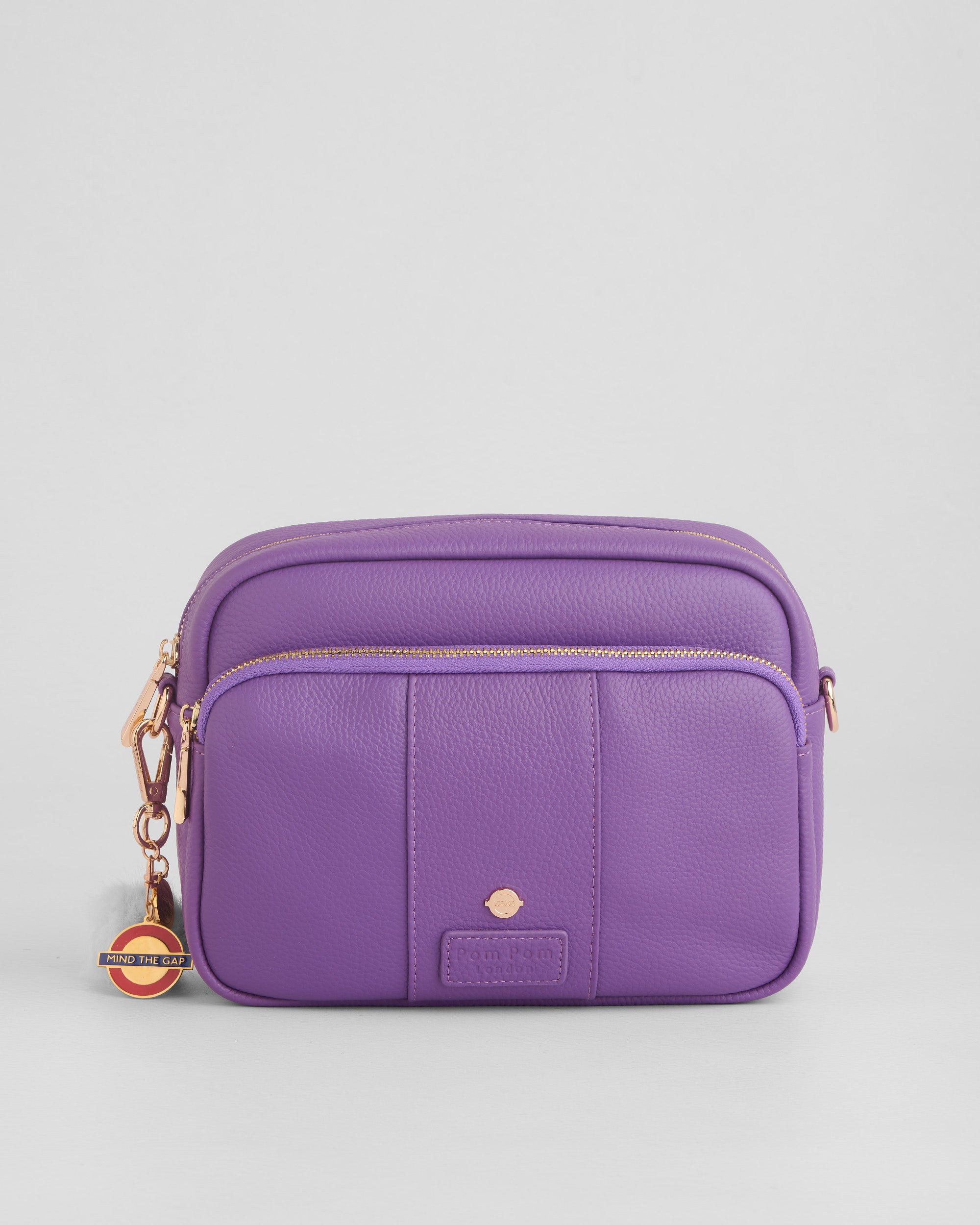 Pom Pom London Original Plus - Leather Crossbody bag in Elizabeth