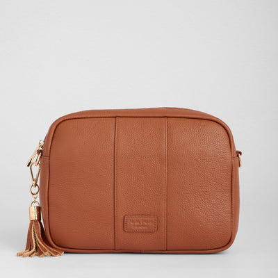 Pom Pom London City Plus Bag Chestnut