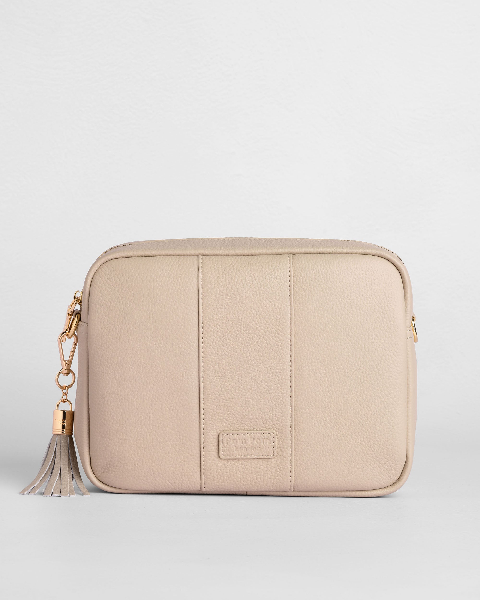 Pontine paus london  ◯ インポート ショルダーバッグ ◯ Pom Pom London Portman Bag Stone