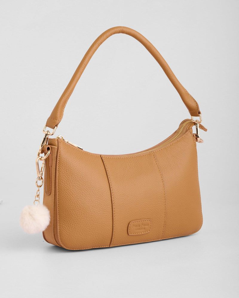 Pom Pom London Edgware Bag Maple-Pom Pom London