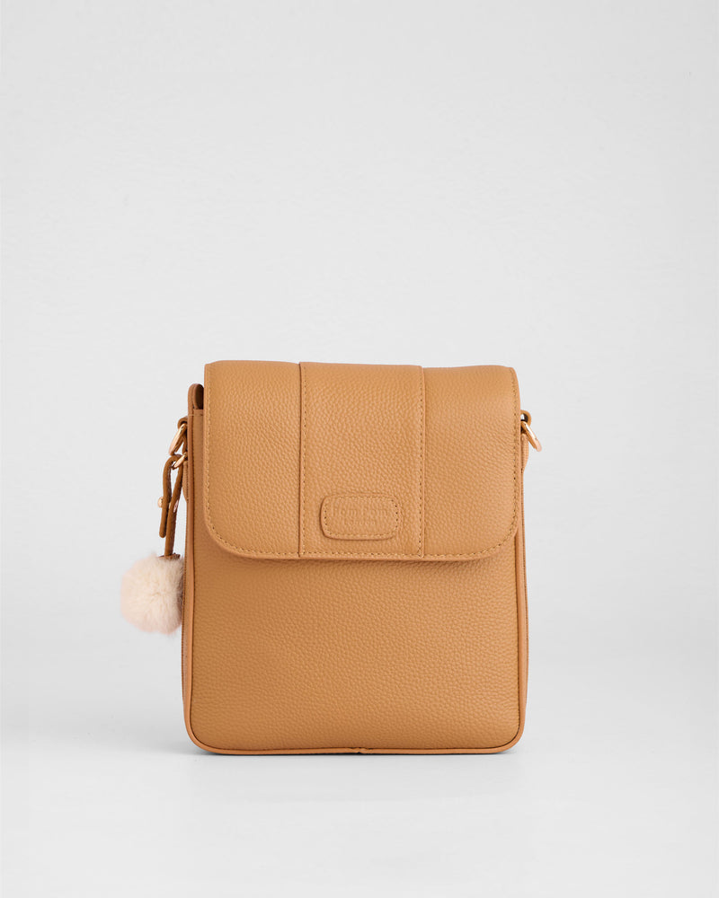Pom Pom London Portman Bag Maple-Pom Pom London