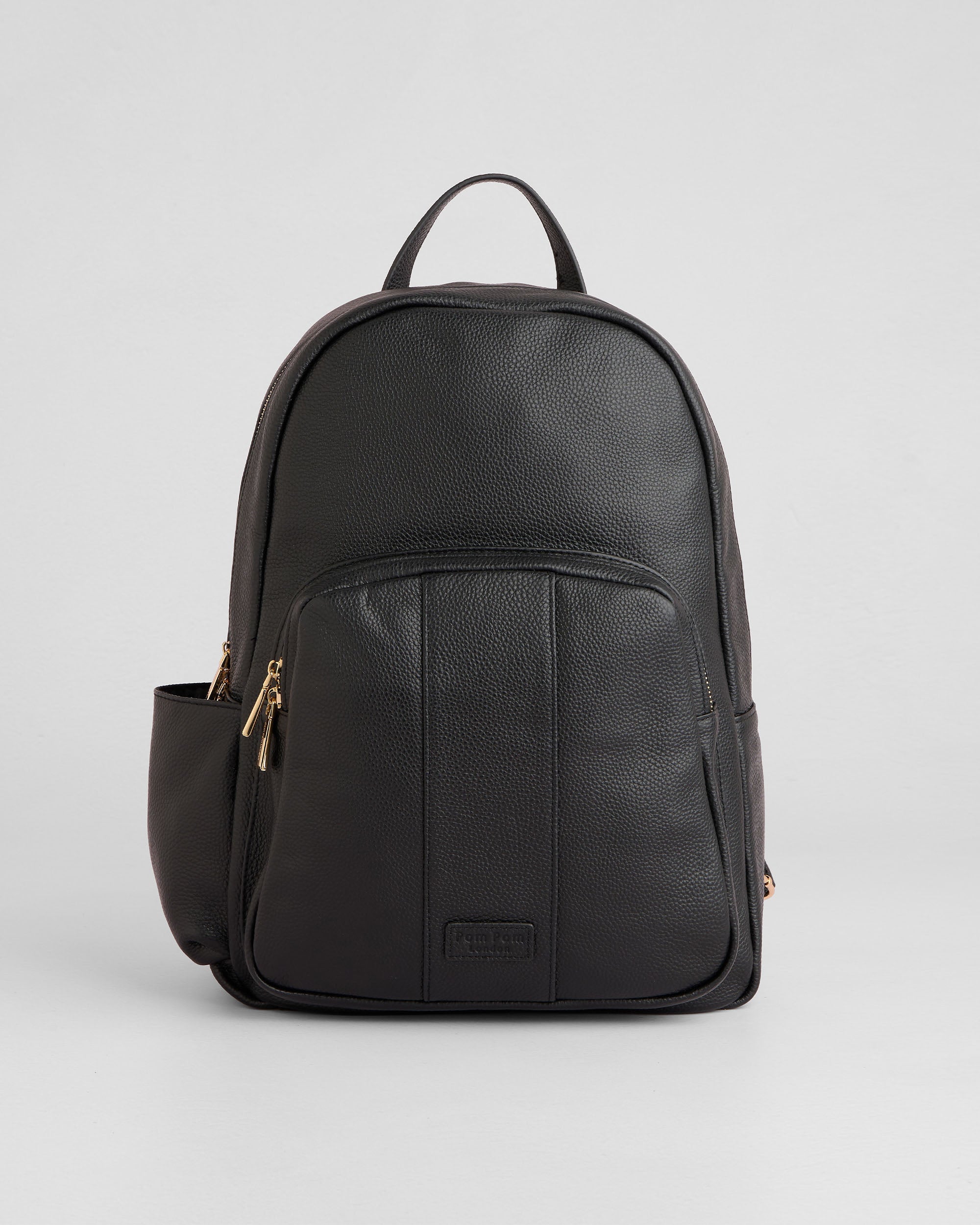 Pom Pom London Richmond Rucksack Black Pom Pom London Richmond Rucksack Black