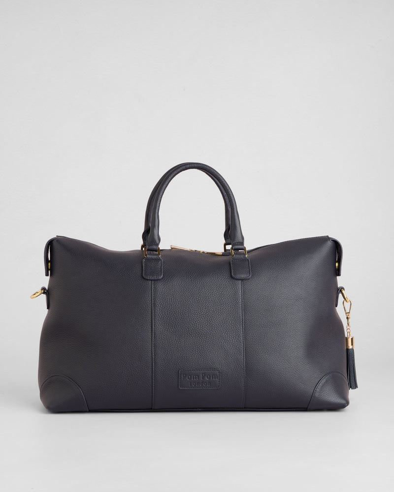Pom Pom London Weekend Bag Navy-Pom Pom London