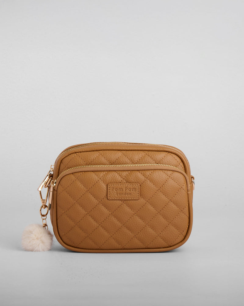 Quilted Original Bag Maple & Accessories-Pom Pom London