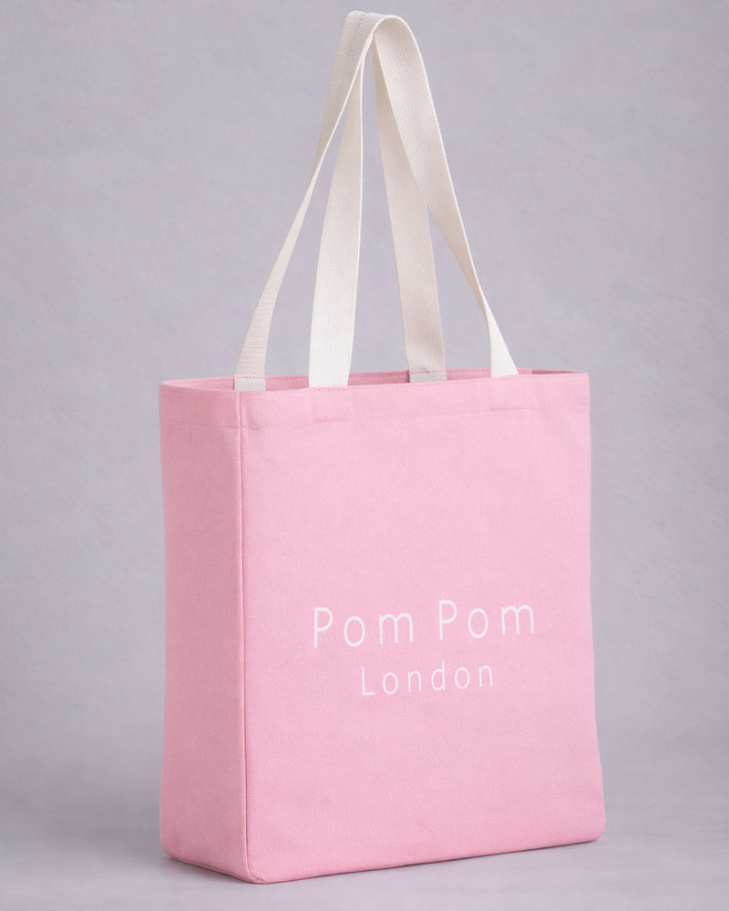 Shopping Tote Cherry Blossom Pink | Pom Pom London