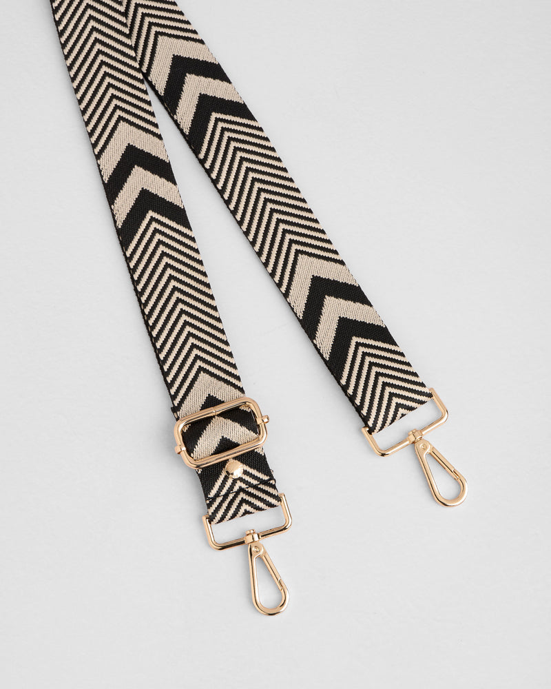 Strap Black & Stone Arrow-Pom Pom London