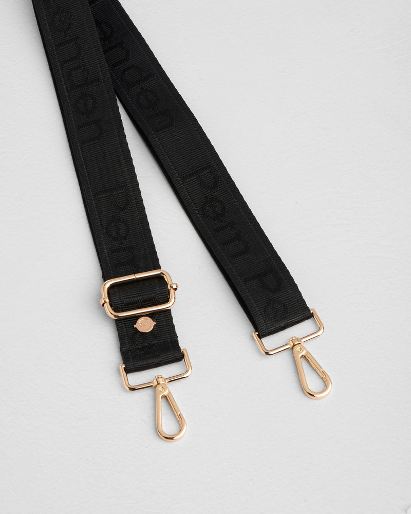 Strap Logo Black -TfL-Pom Pom London