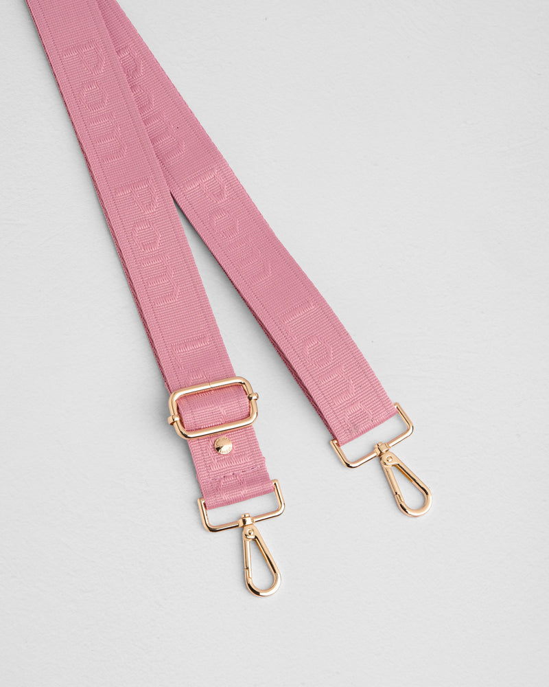 Strap Pink Logo-Pom Pom London