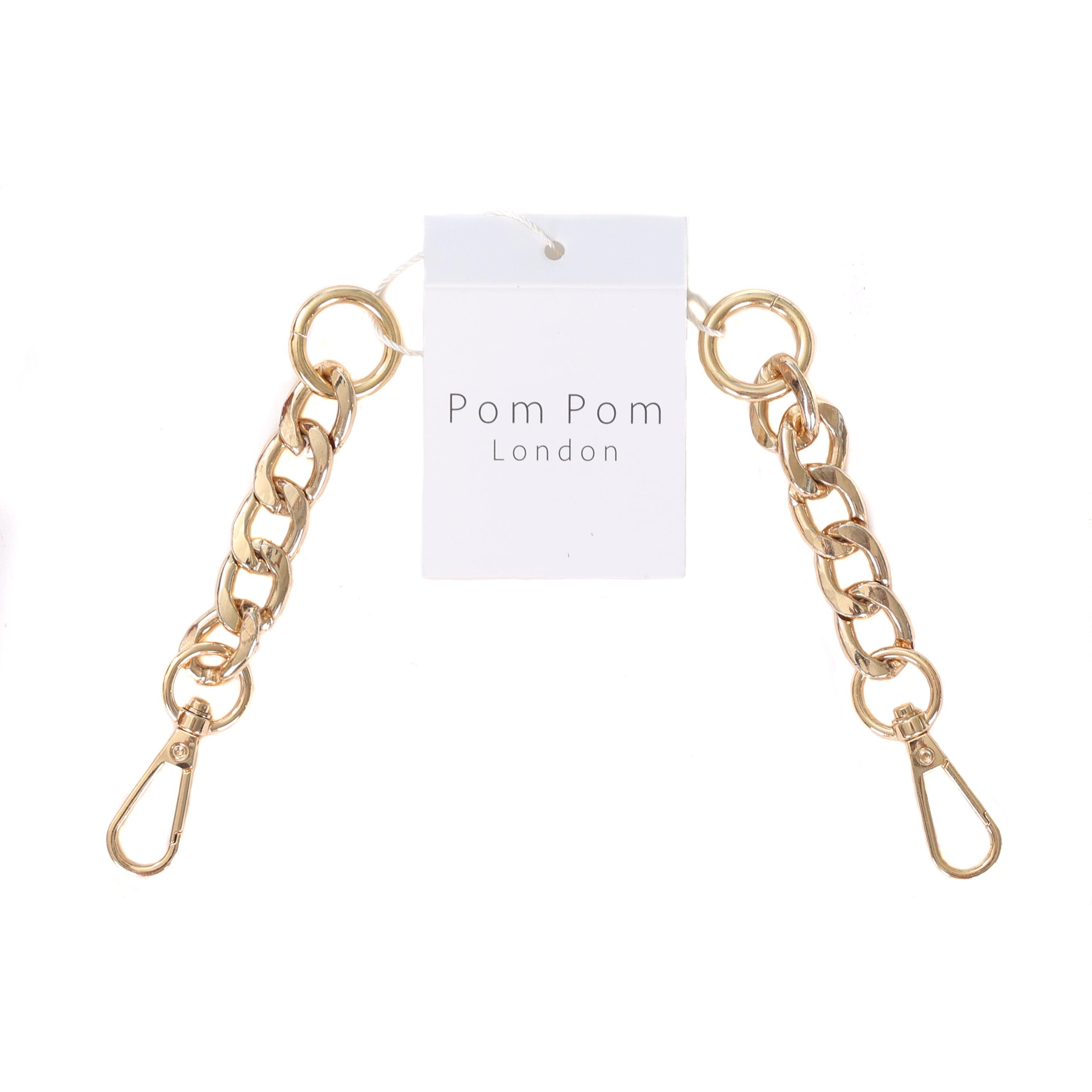 Strap Gold Chain - Strap Extension Set – Pom Pom London