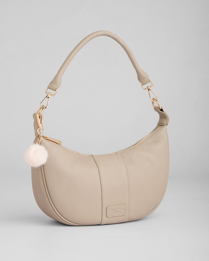 Sutton Sling Bag Stone-Pom Pom London