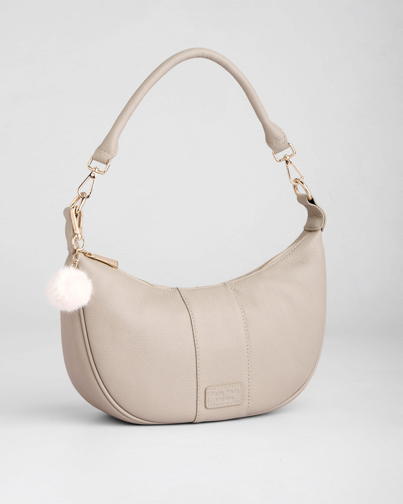Sutton Sling Bag Stone-Pom Pom London