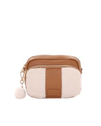Original Kunstfleece &amp; Ledertasche Ahorn