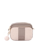 Original Kunstfleece &amp; Ledertasche Stone