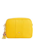 City Plus Crossbody Bag Circle Line Yellow