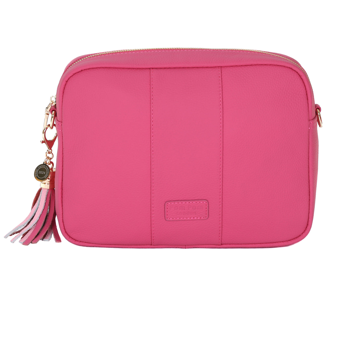 Pom Pom London City Plus Bag Cerise Pink