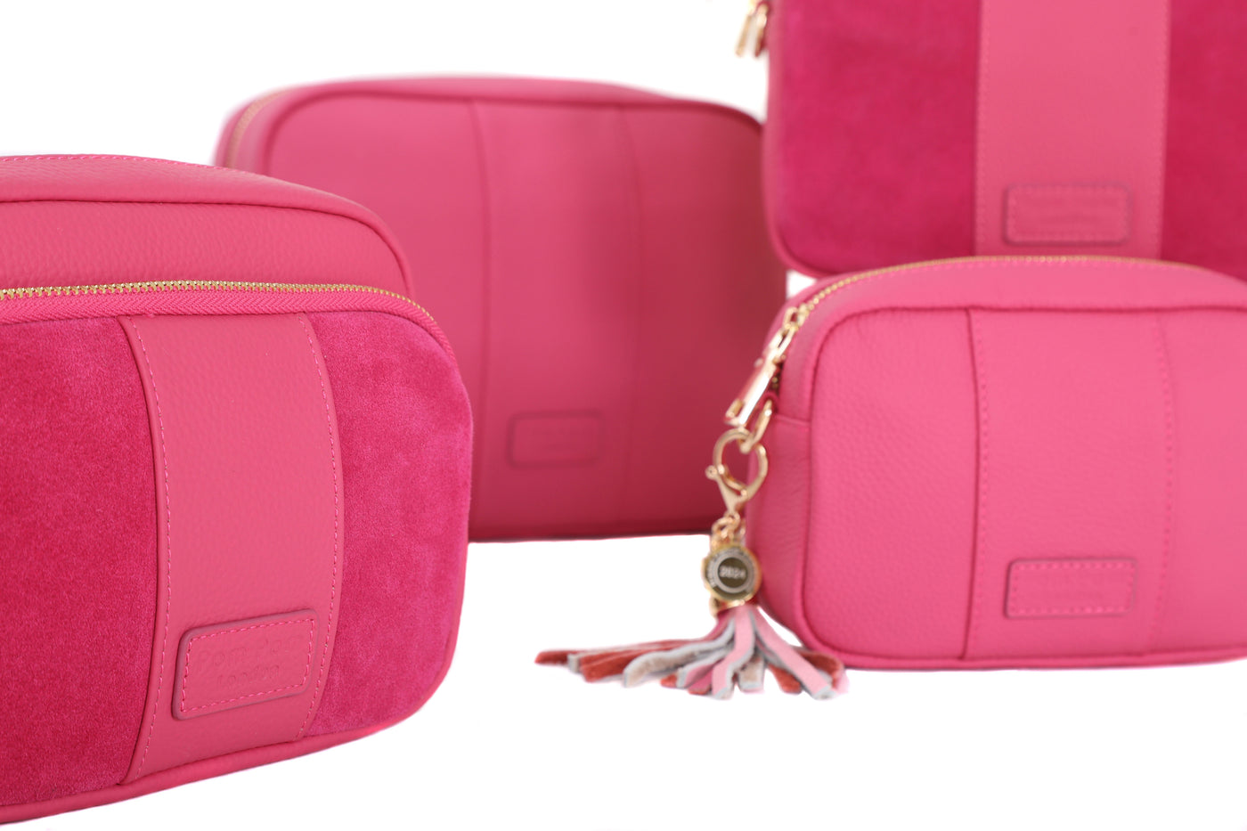 Mayfair Plus Bag Cerise Pink & Accessories