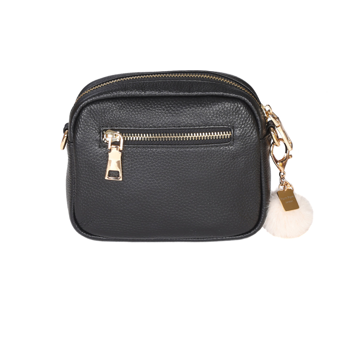 Mayfair MINI Bag Black & Accessories - Pom Pom London