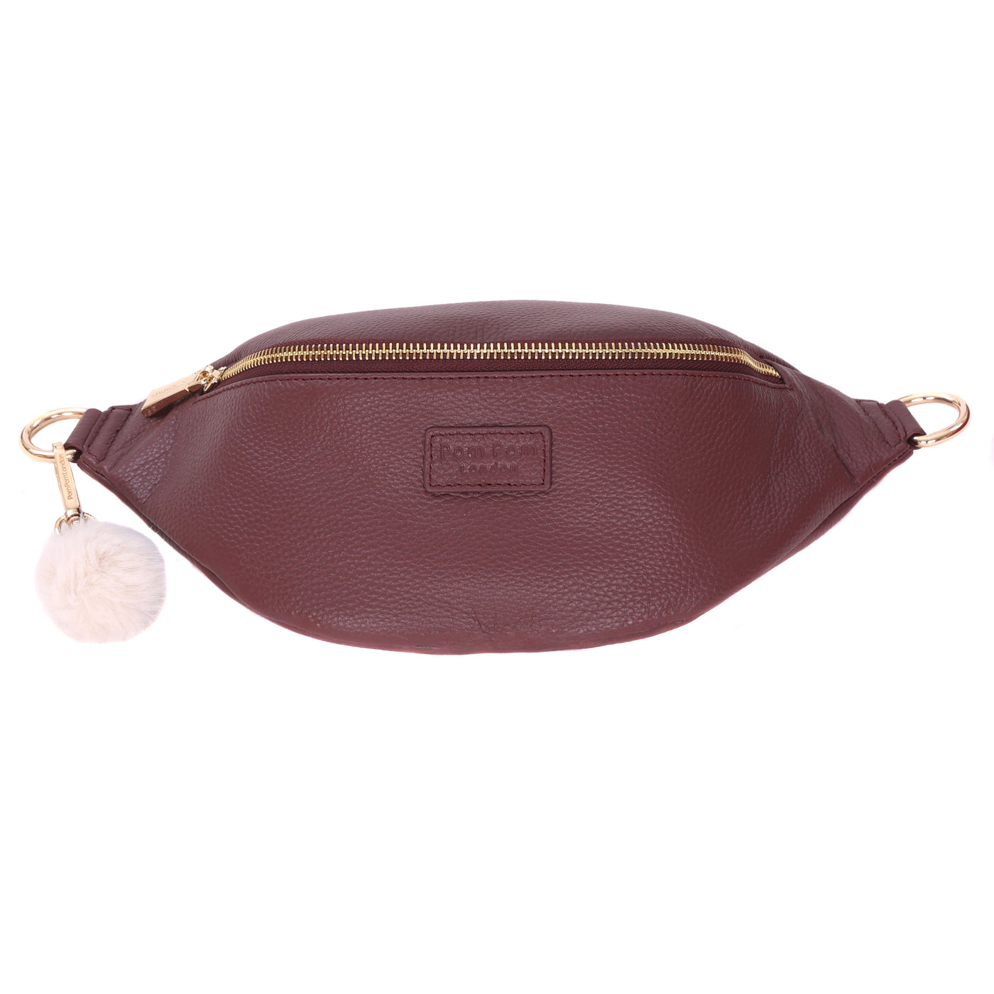 Bum Bag Deep Burgundy-Pom Pom London