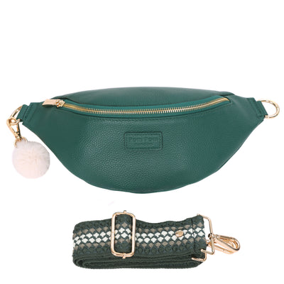 Bum Bag Madeira Green-Pom Pom London