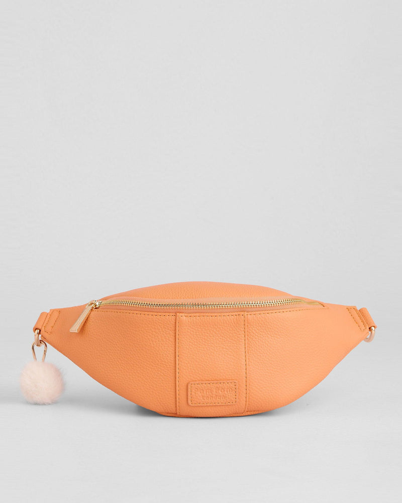 Mango Tango Bum Bag - full-grain leather bag | Pom Pom London