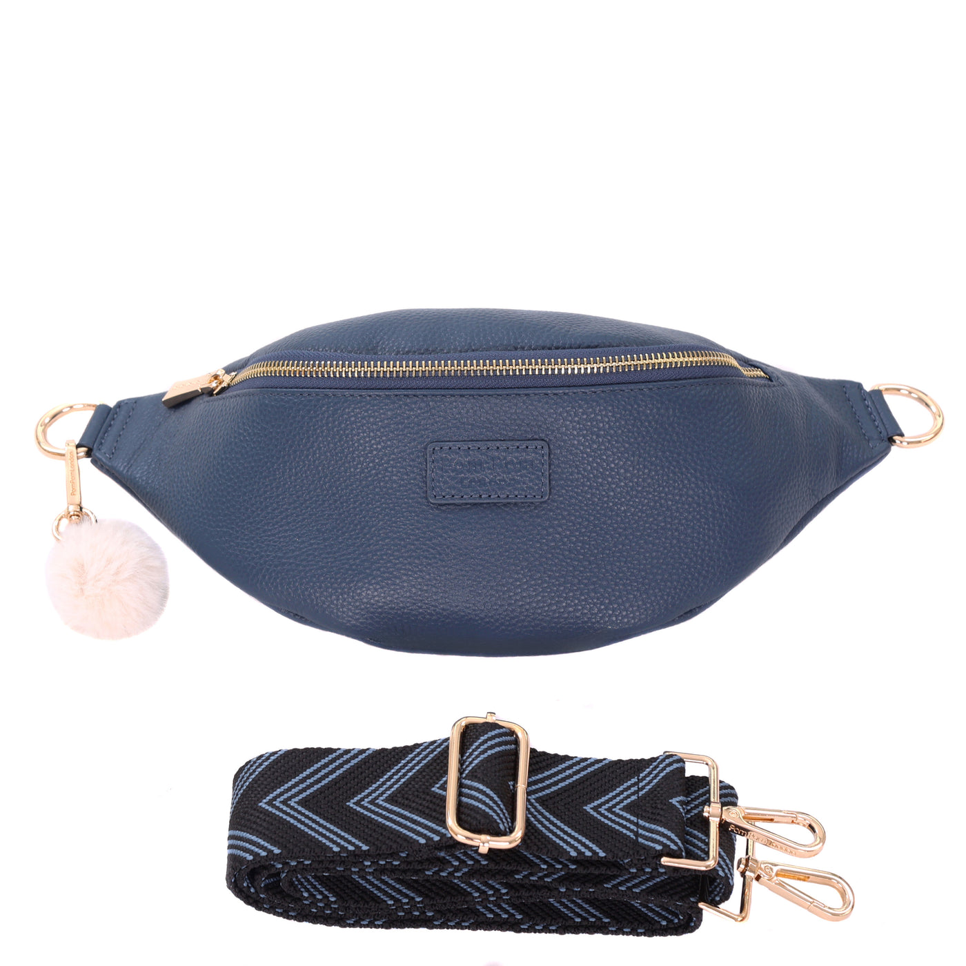 Bum Bag Nordic Blue-Pom Pom London