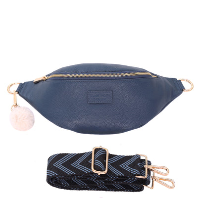 Bum Bag Nordic Blue-Pom Pom London