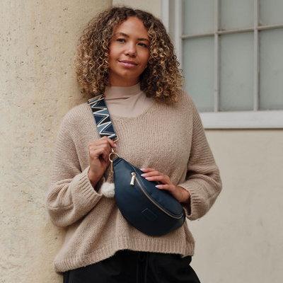 Bum Bag Nordic Blue-Pom Pom London