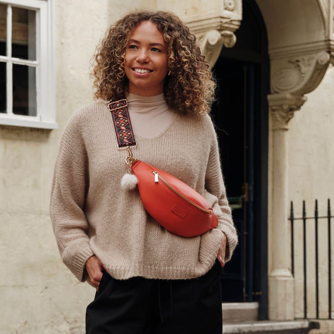 Bum Bag Orange Spice-Pom Pom London