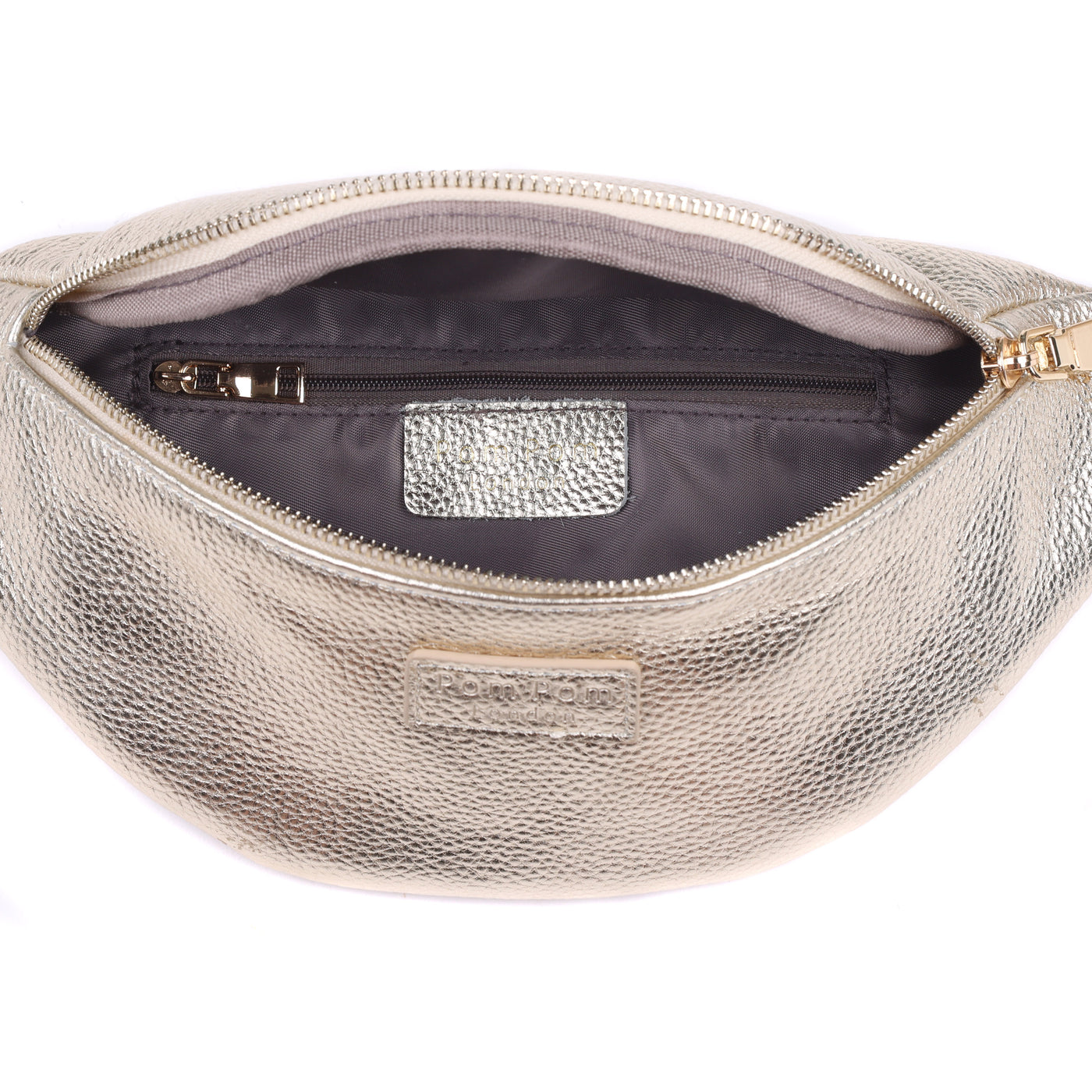 Bum Bag Metallic Gold