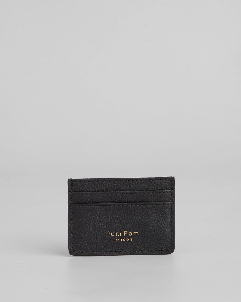 Chelsea Card Holder BCN Black-Pom Pom London