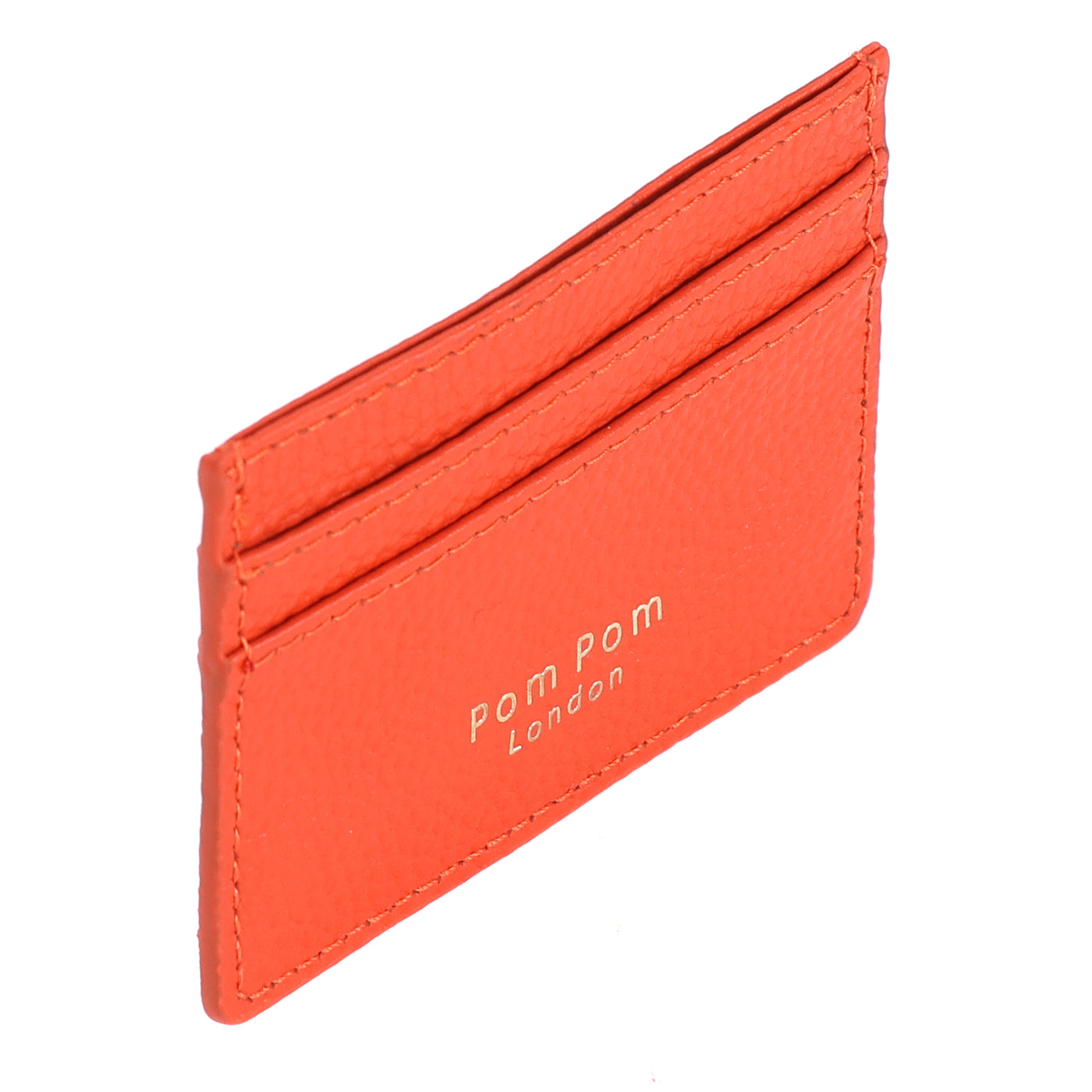 Chelsea Card Holder Orange Spice-Pom Pom London