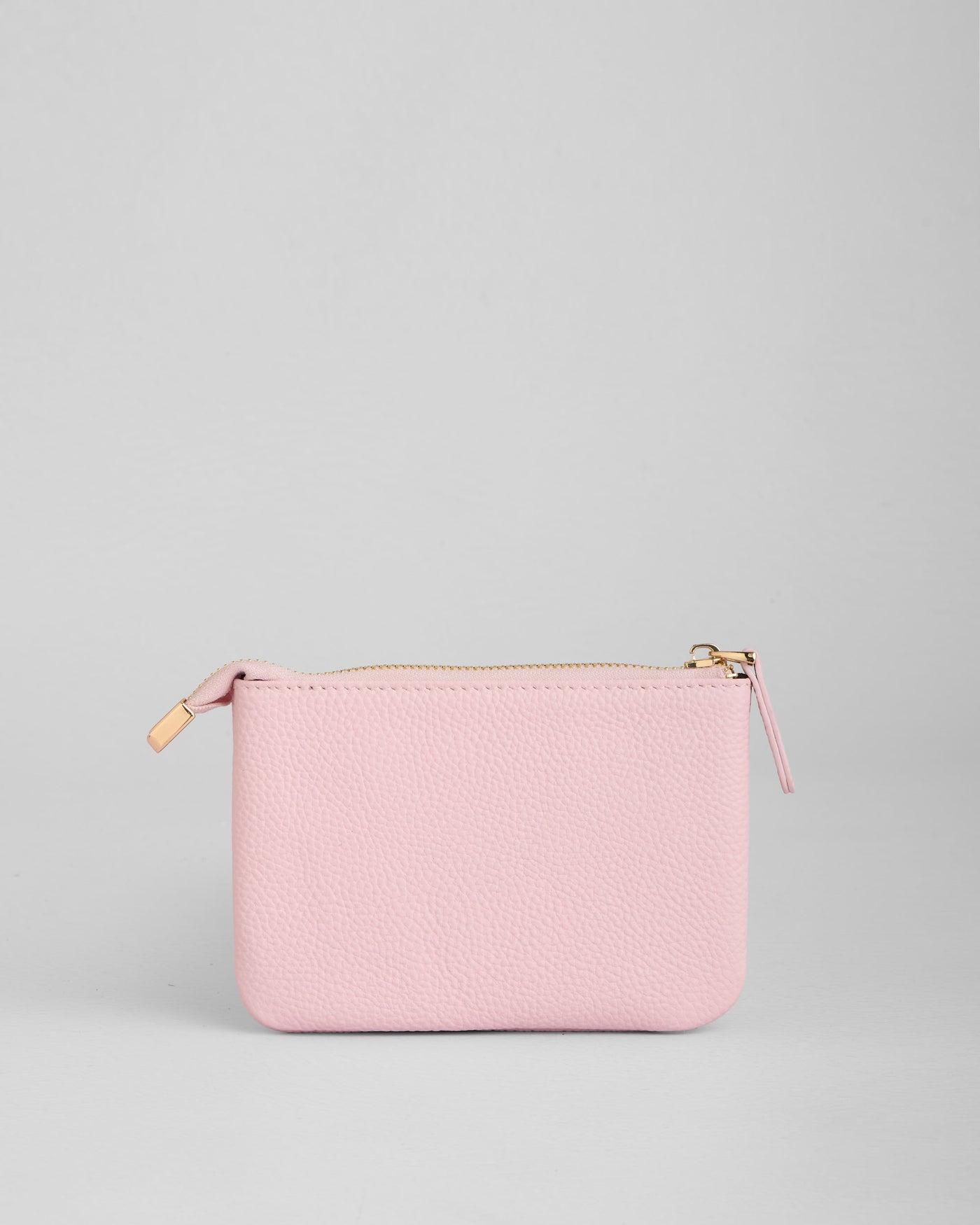 Cherry Blossom Pink Leather Coin Purse | Pom Pom London
