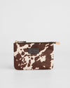 Chelsea Coin Purse Cow Print