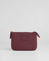Chelsea Coin Purse Dark Maroon
