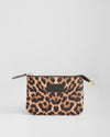 Chelsea Coin Purse Leopard Print Black