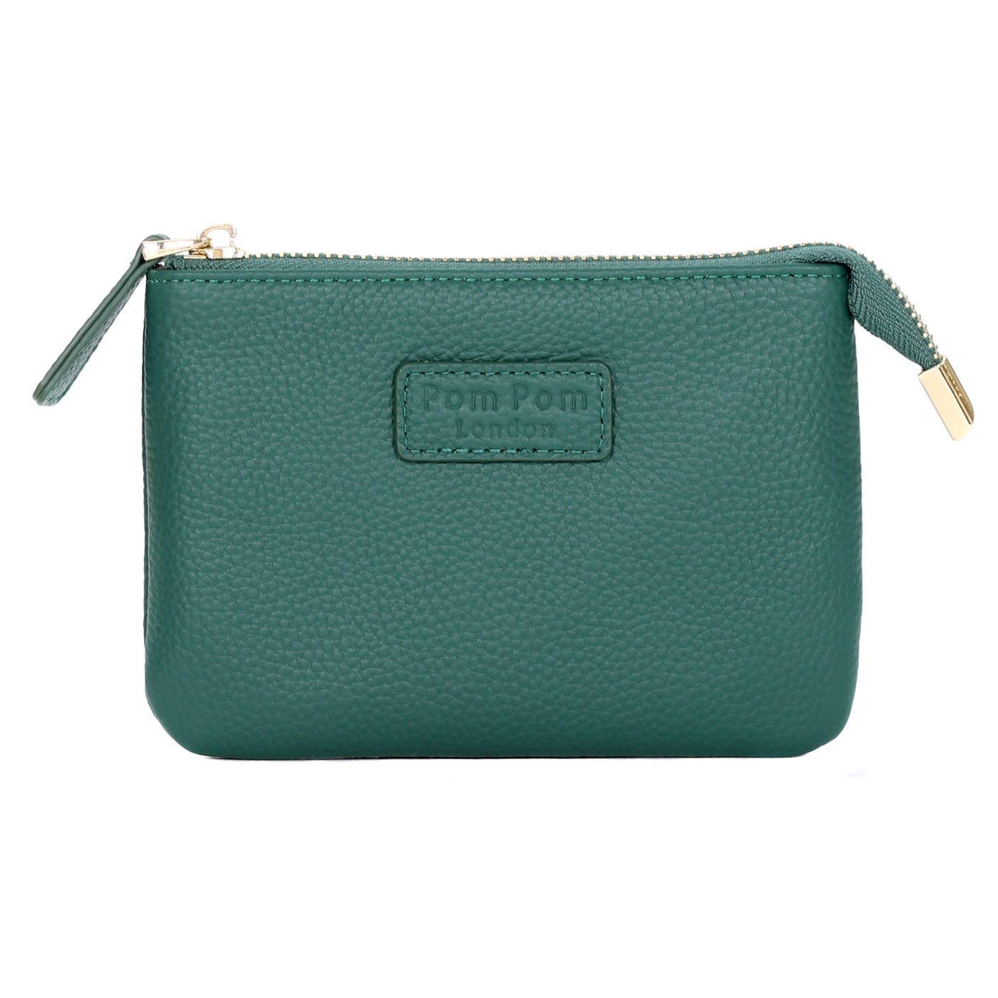 Chelsea Coin Purse Madeira Green-Pom Pom London