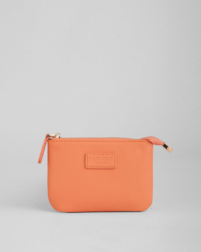 Chelsea Coin Purse Mango Tango | Pom Pom London