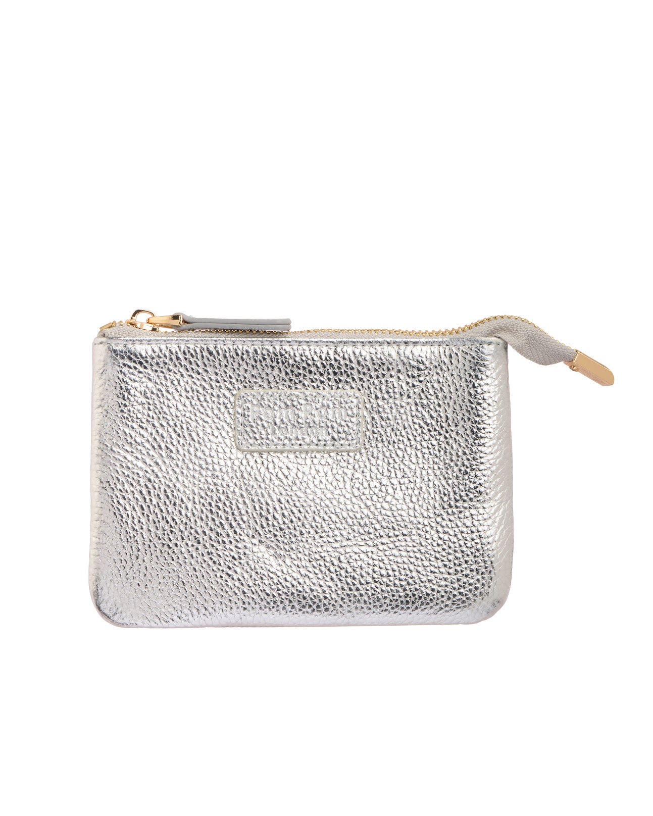 Chelsea Coin Purse Metallic Silver